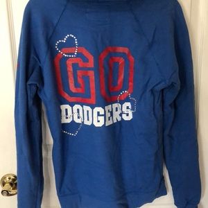 PINK Victoria's Secret Tops - Dodgers Hoodie PINK Victoria's Secret Tops - Dodgers Hoodie